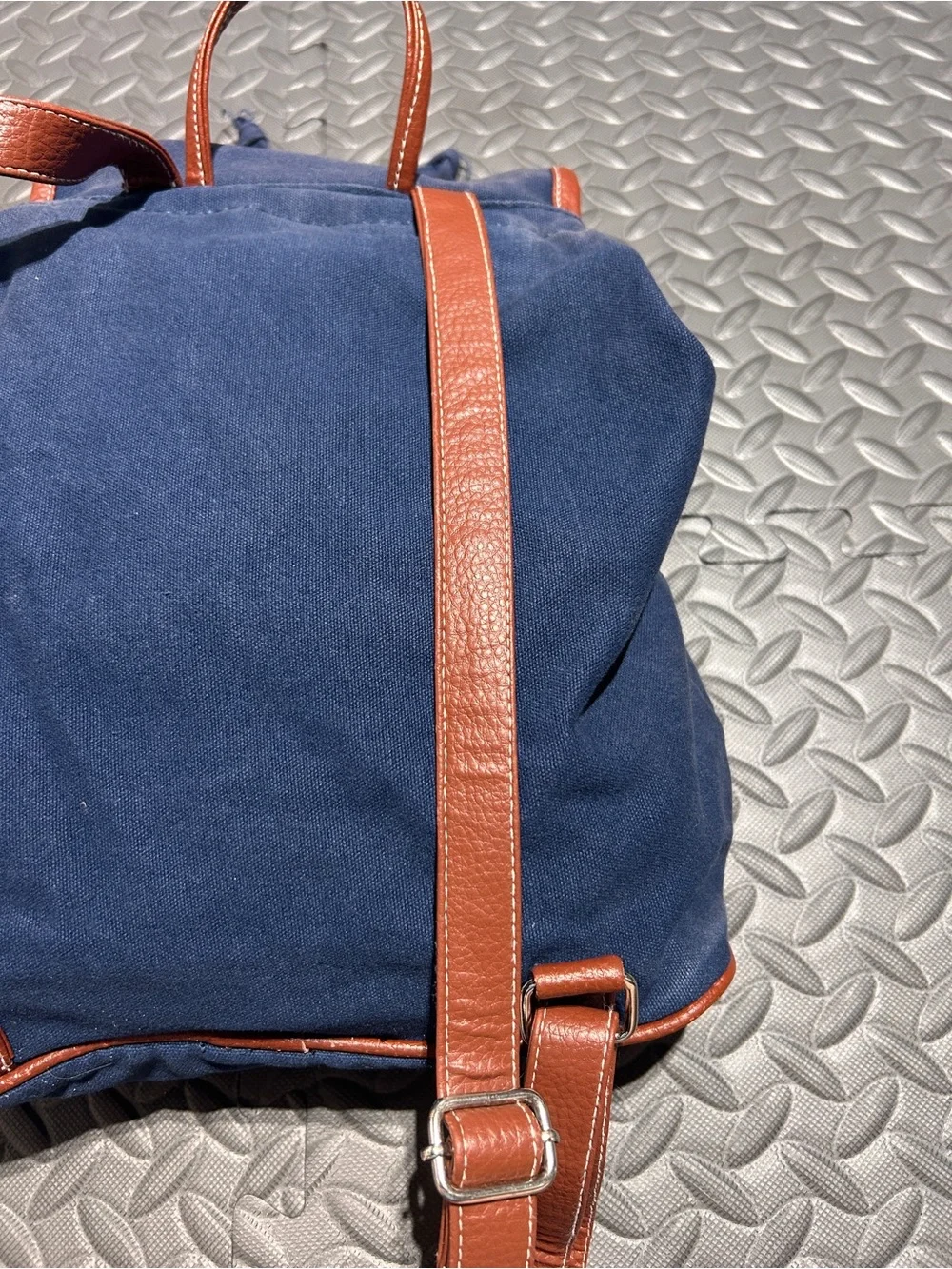 G.H. Bass & Co Navy Backpack